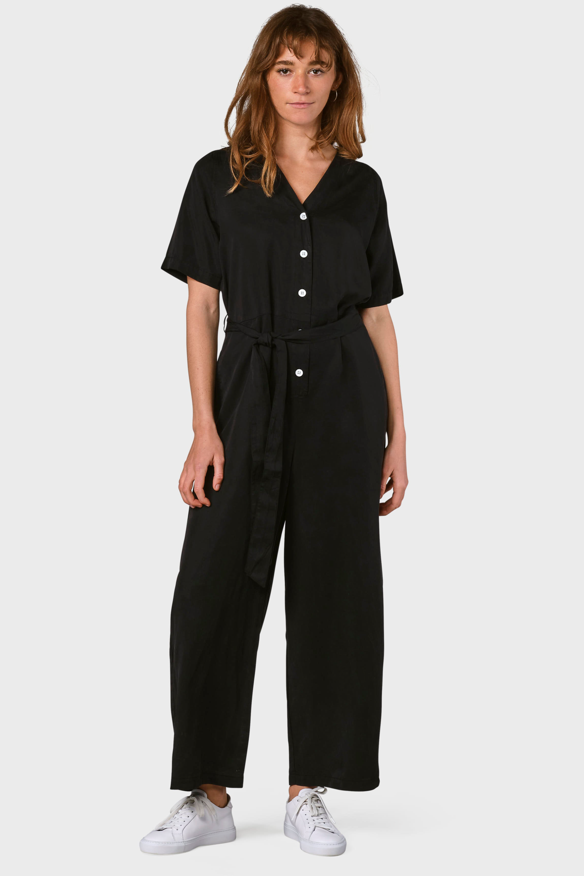KlitmÃ¸ller Damen vegan Jumpsuit Marna Schwarz