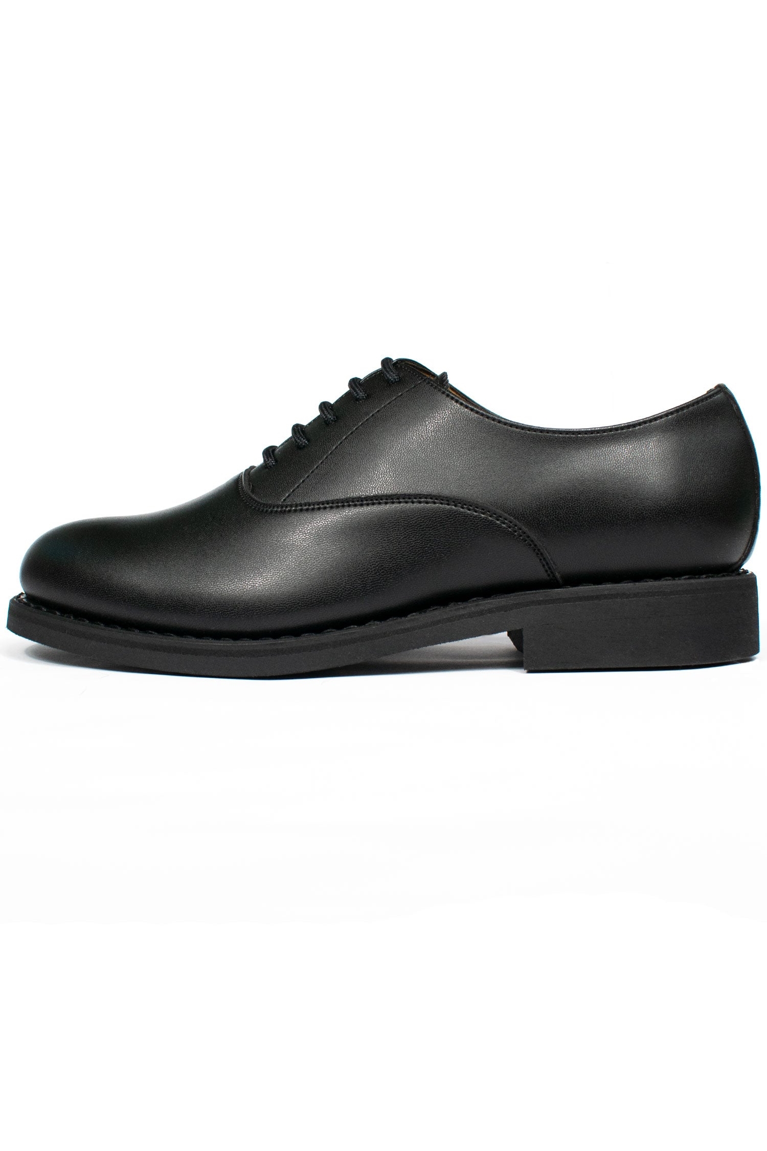 Will's Vegan Store Damen vegan Oxford Schuhe Goodyear Welt Brogue Schwarz