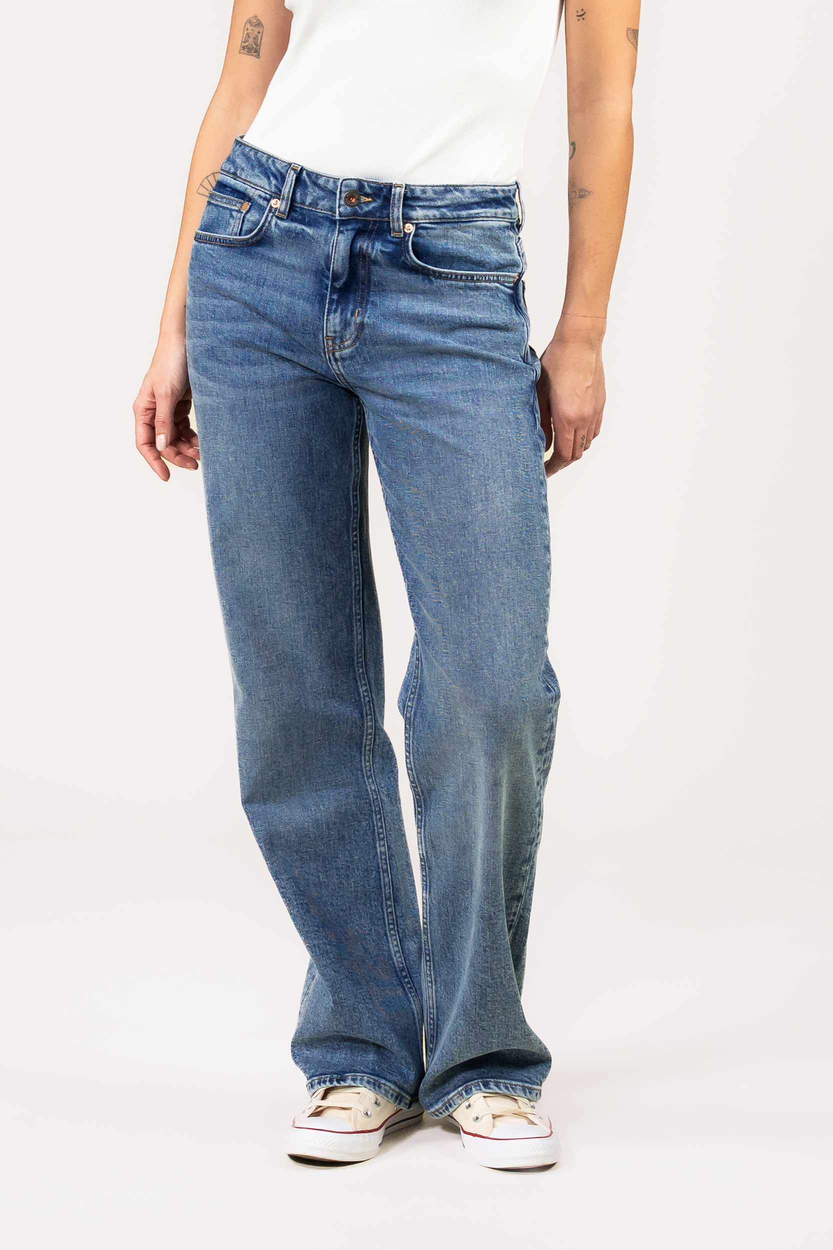 Kuyichi Damen vegan Jeans Izabella Straight Perfect Vintage