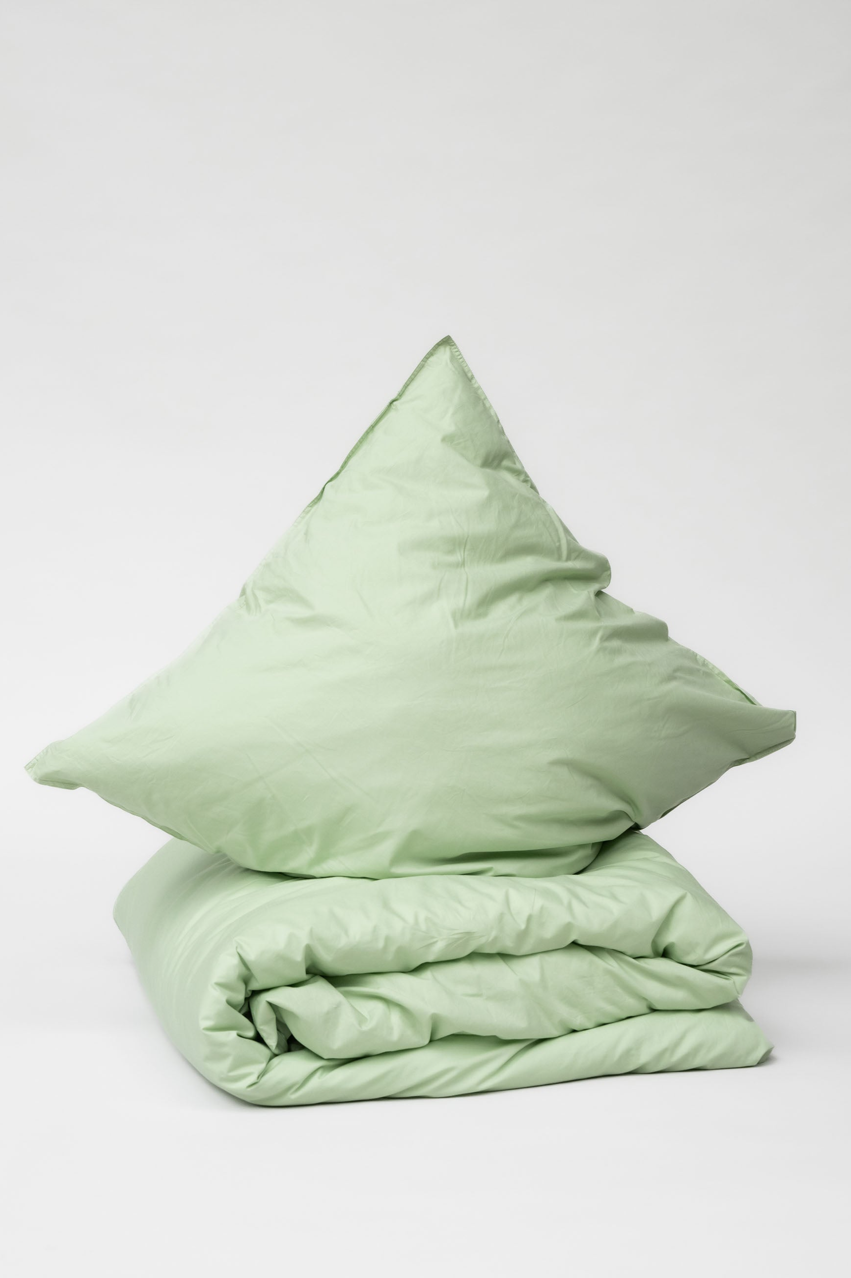 MELA unisex vegan Bettwäsche-Set Bhanu Matcha Grün