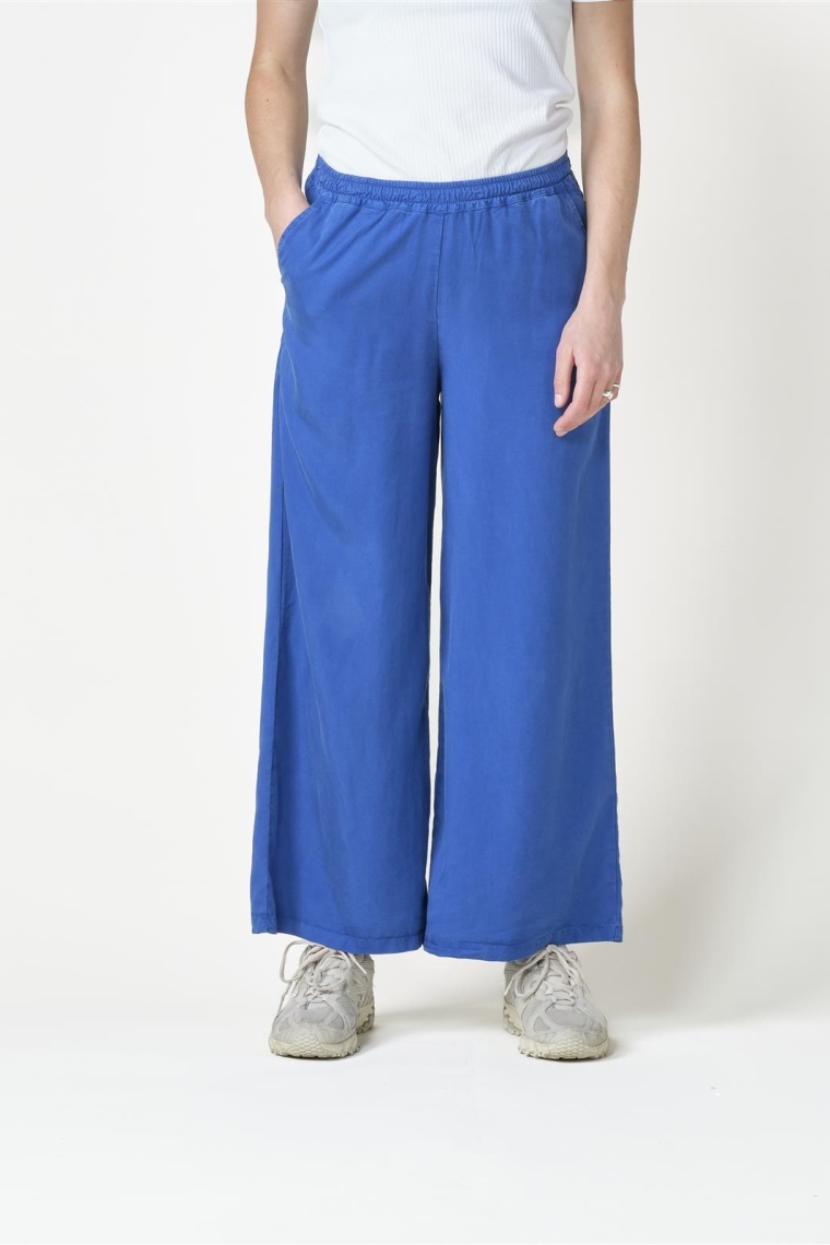 KlitmÃ¸ller Damen vegan Hose Kaja Surf Blue