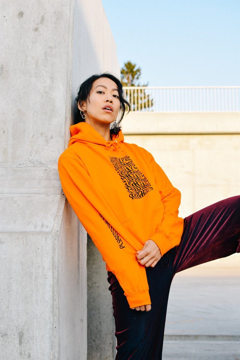 Plant Faced Clothing Damen vegan Illusions Hoodie Stop Eating Animals