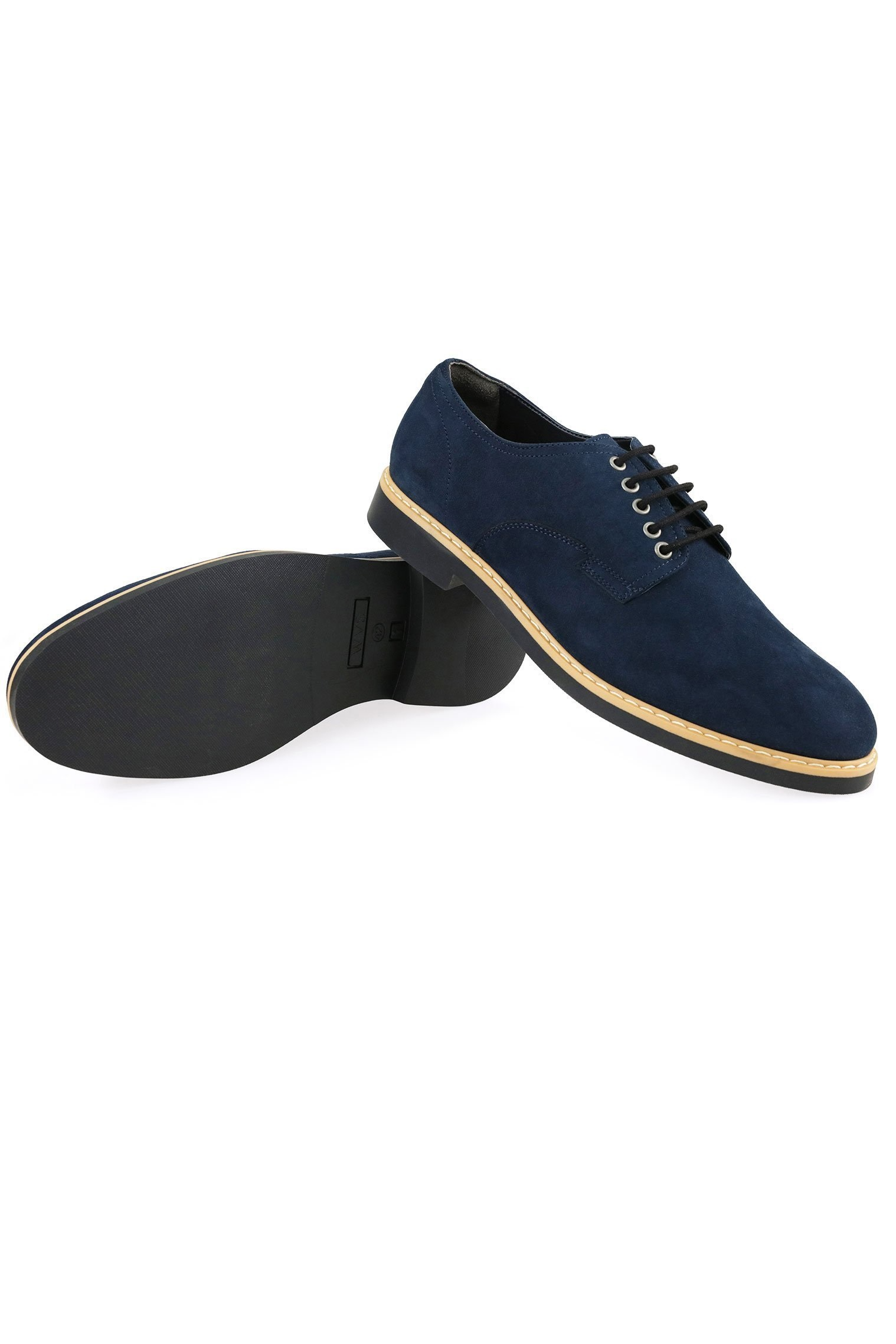 Will's Vegan Store Herren vegan Signature Derbys Dunkelblau