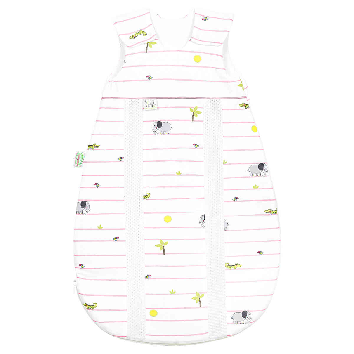 Odenwälder Jersey Schlafsack PrimaKlima Safari 70 Candy Pink