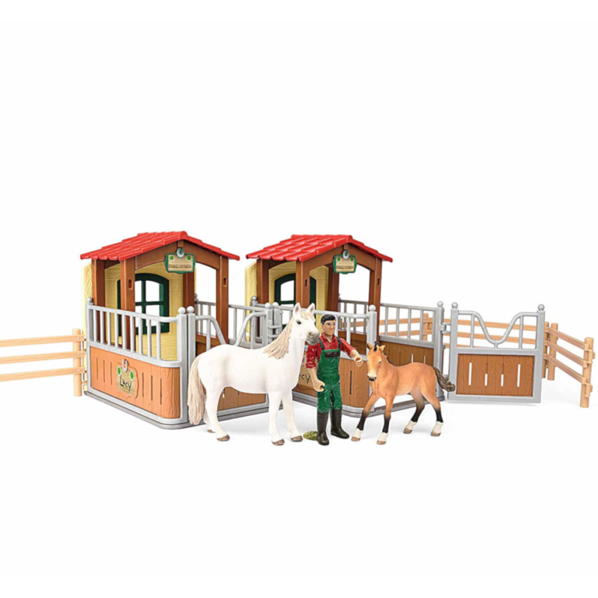 Schleich Besuch im Offenstall