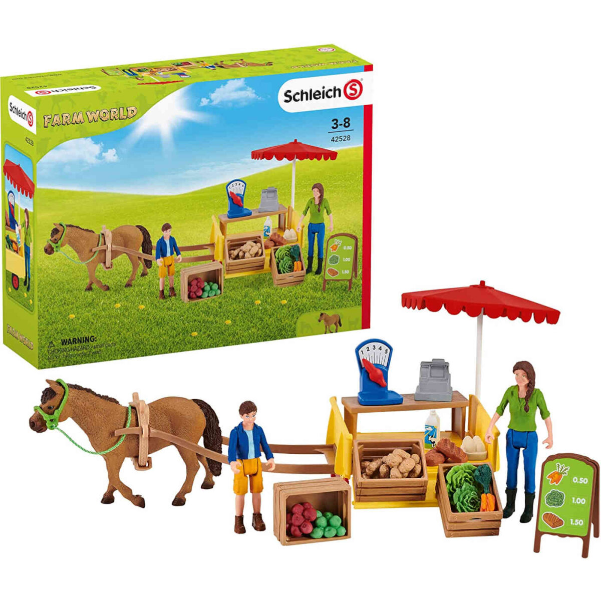 Schleich Mobiler Farm Stand