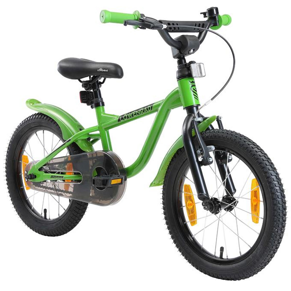 Löwenrad Kinderfahrrad 16 Zoll - Grün