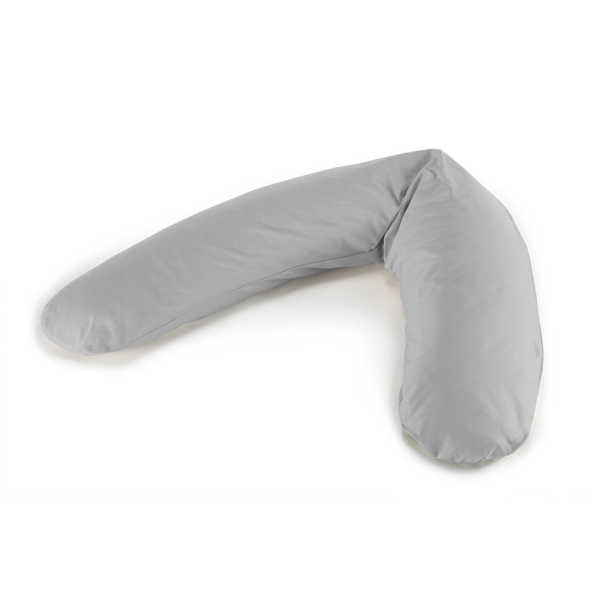 Theraline Stillkissen Komfort 180 cm inkl Bezug Jersey grau