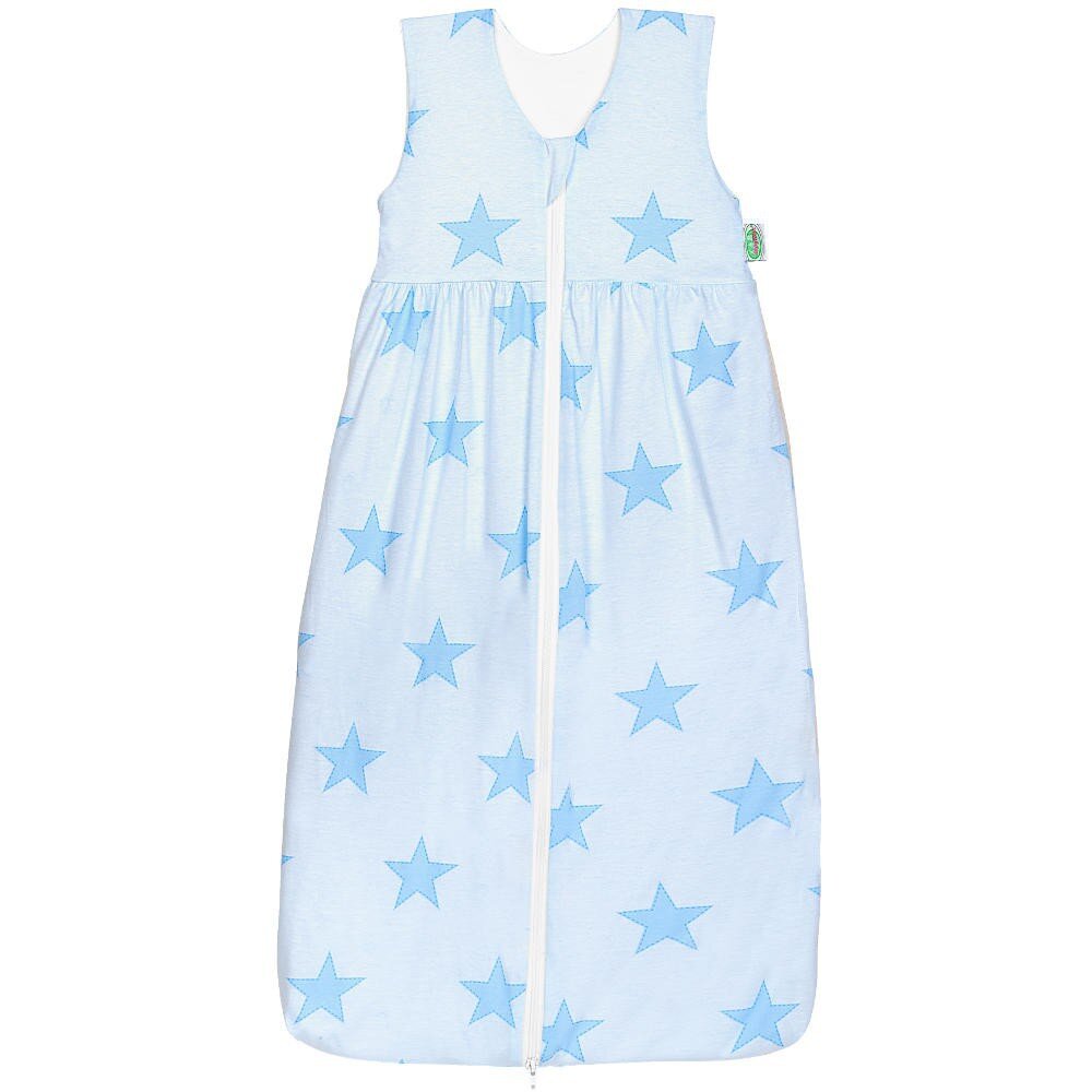 Odenwälder Jersey-Schlafsack Anni hellblau 90