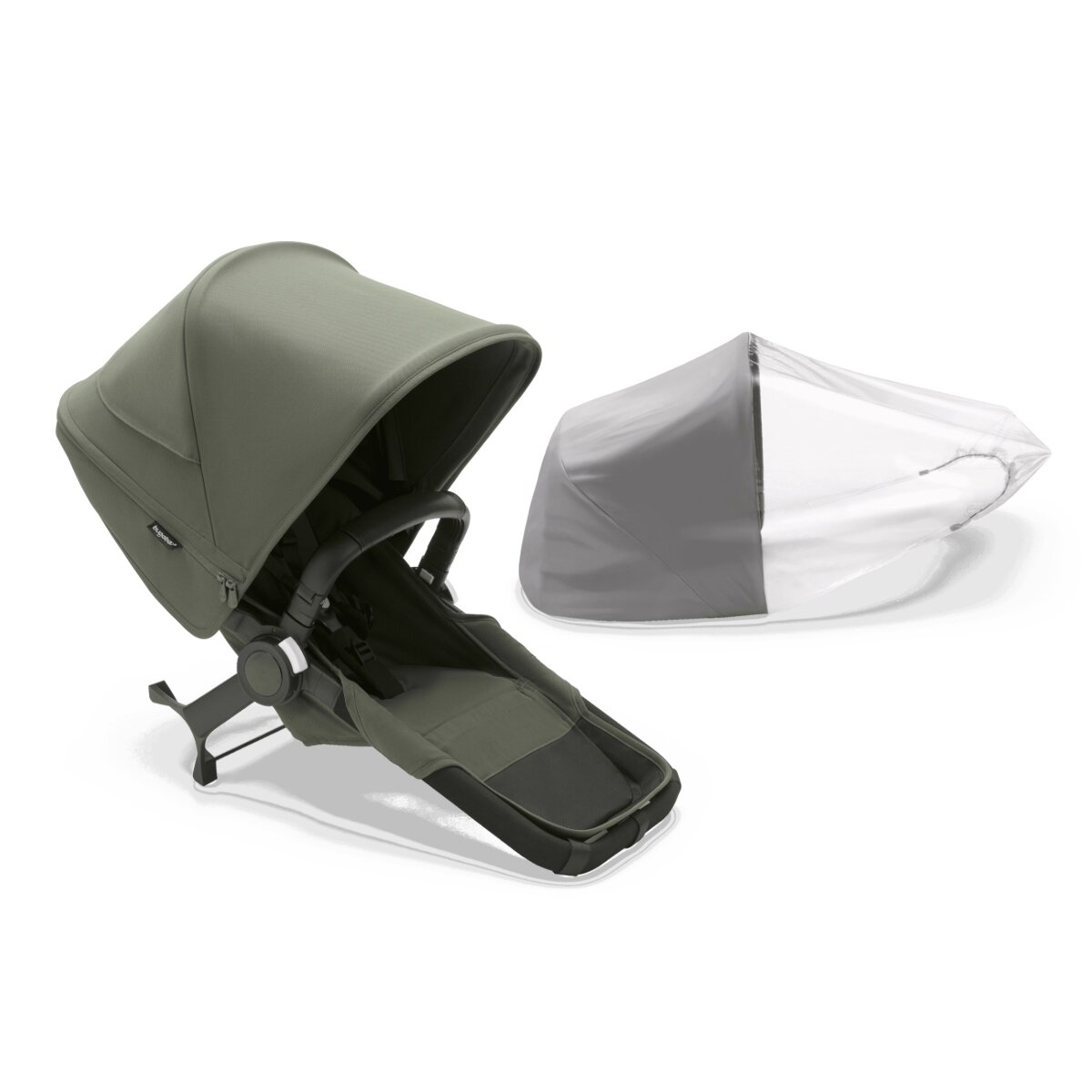 Bugaboo Donkey 5 Duo-Erweiterungsset Komplett Waldgrün