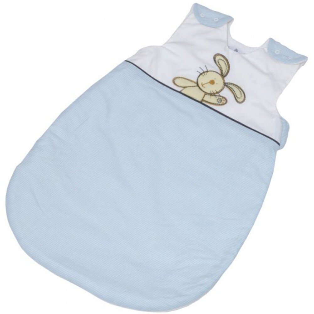 Be Be's Collection 498-53 90cm Sommer-Schlafsack Hasi, blau