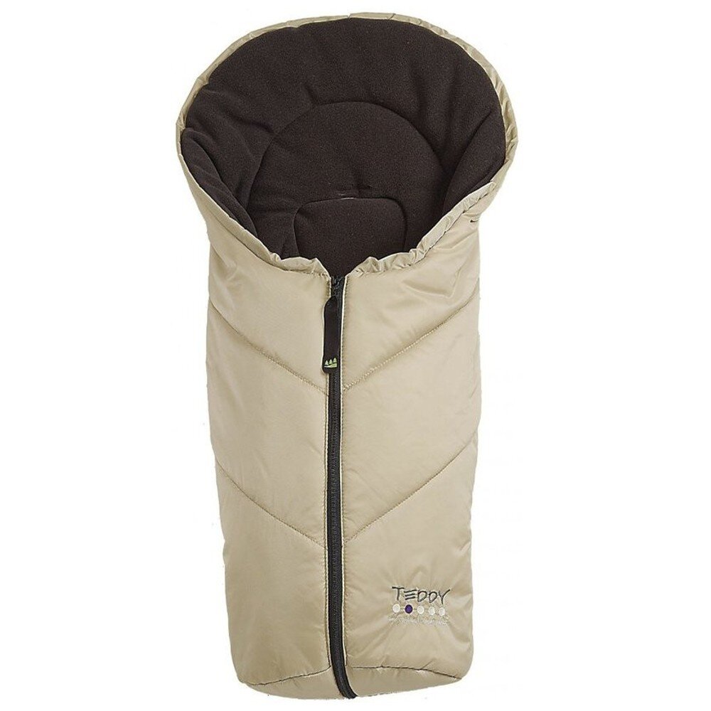 Odenwälder Fußsack für Babyschale Teddy P5 sand