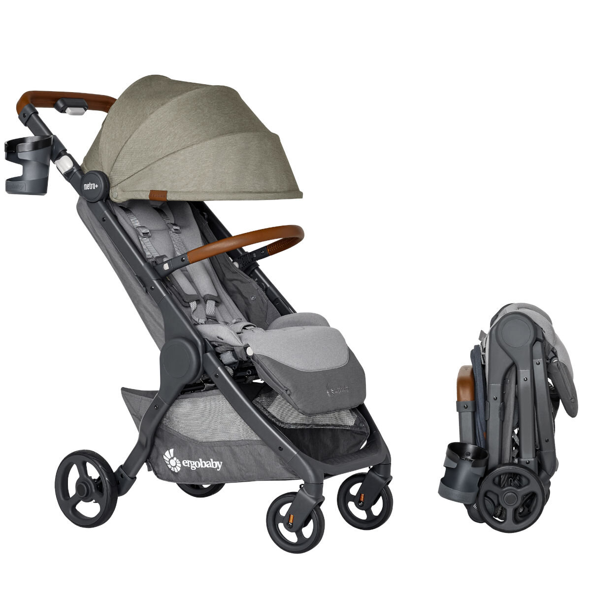 Ergobaby Metro+ Deluxe Kinderwagen Buggy Empire State Green