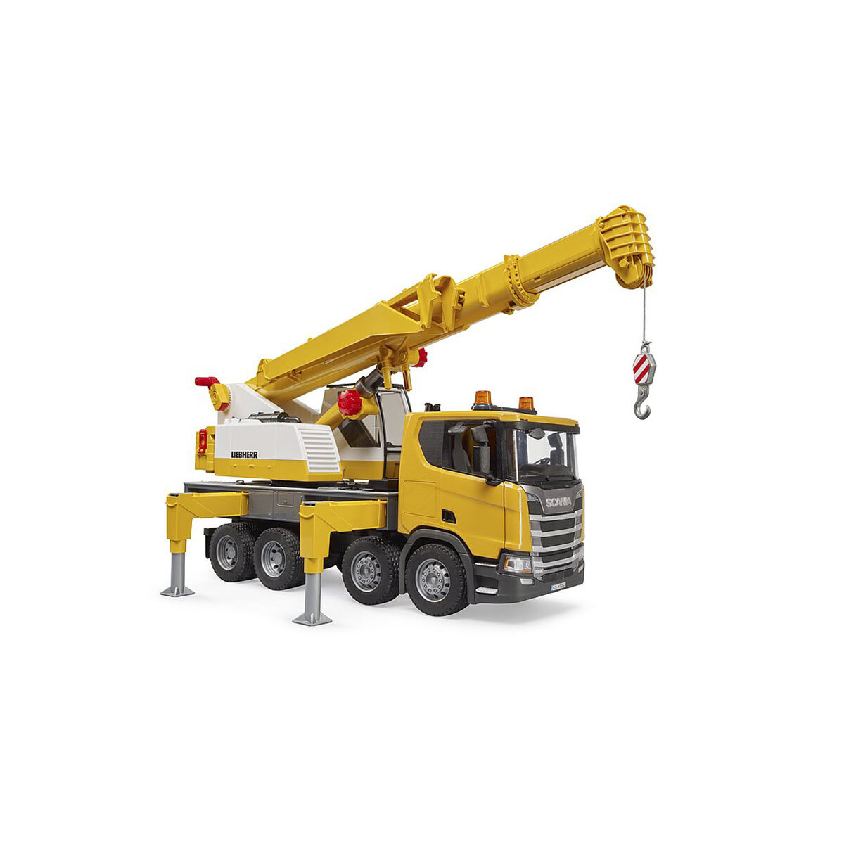 Bruder 03571 Scania Super 560R Liebherr Kran-LKW mit L+S Modul