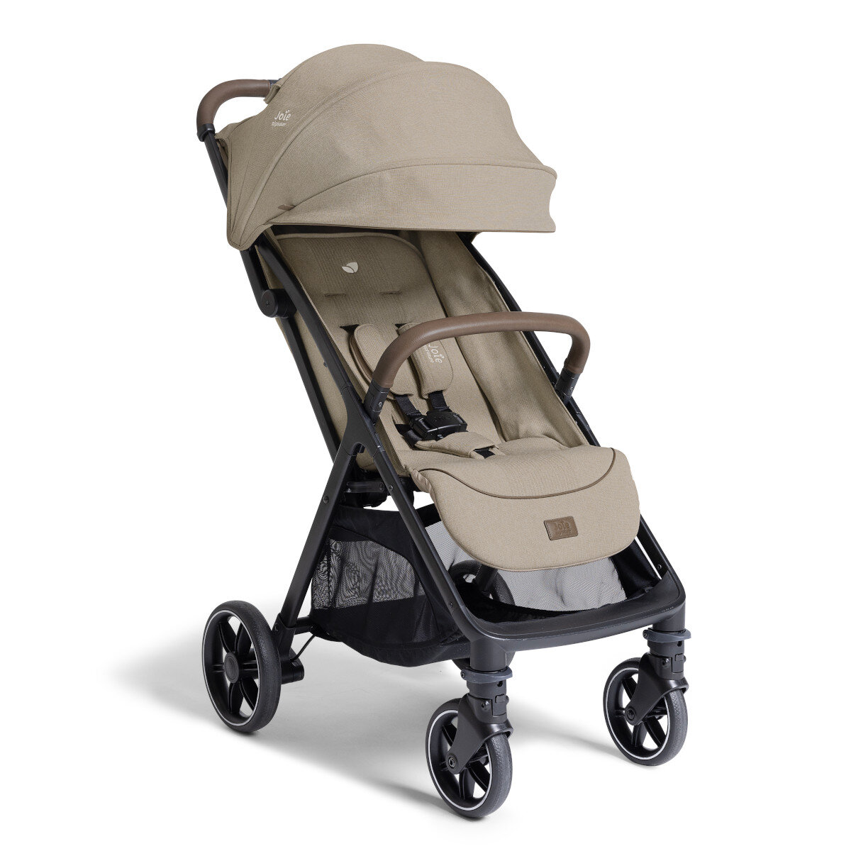 Joie Signature Parcel LX Kompakt-Buggy inkl. Adapter, Regenverdeck, Transporttasche - Sandstone