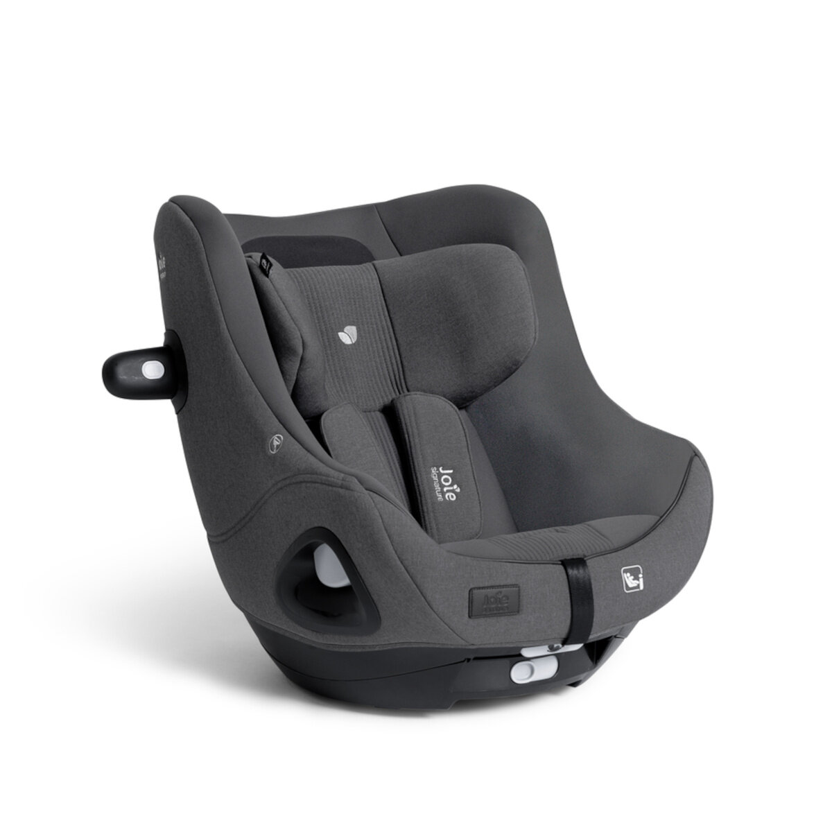 Joie Signature Reboard-Kindersitz i-Harbour E i-Size (76-105 cm) inkl. Zweitbezug aus Mesh - Ebony