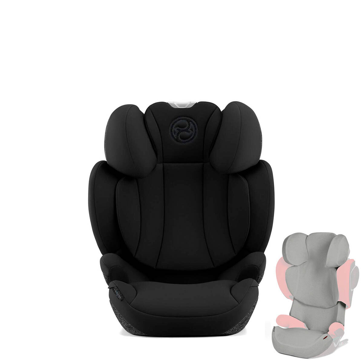 Cybex Solution T i-Fix Kindersitz Sepia Black + Gratis Sommerbezug