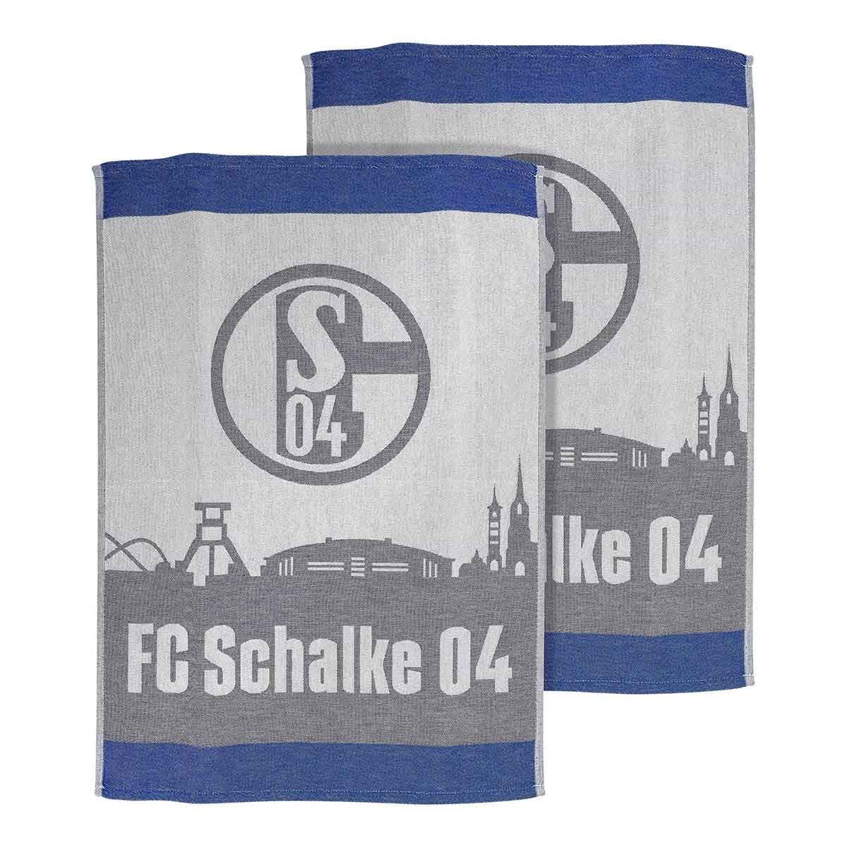 FC Schalke 04 Geschirrtuch 2er-Set