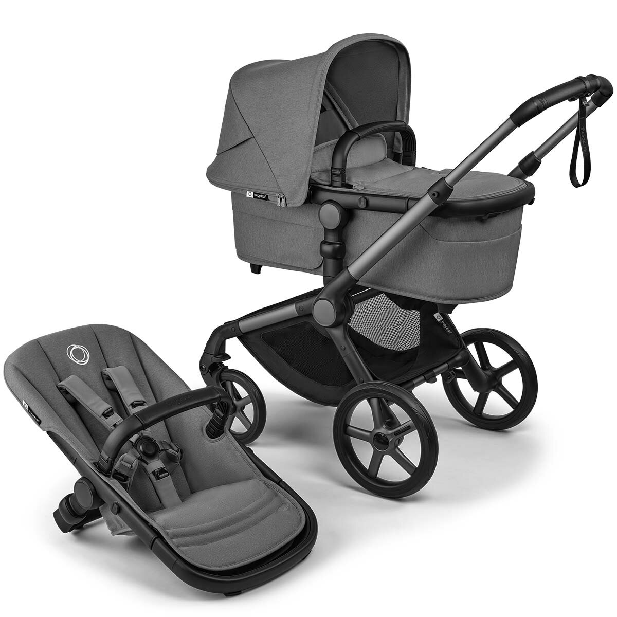 Bugaboo Complete Kinderwagen Fox 5 Renew Moon Grey