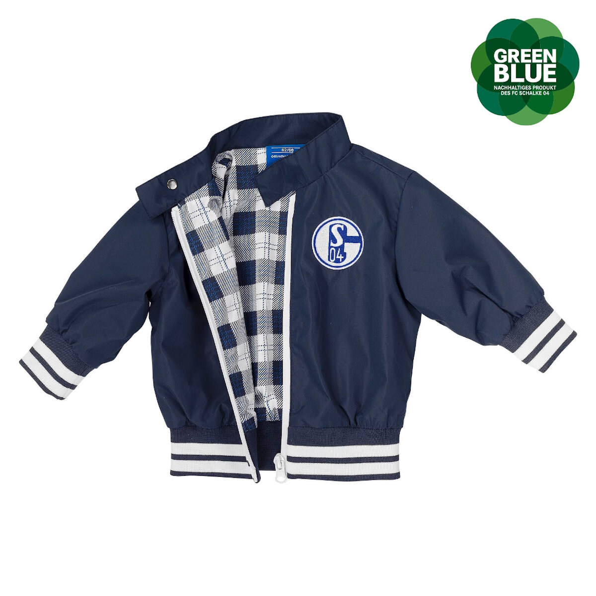 FC Schalke 04 Baby-Jacke im Blouson-Style navy 110-116