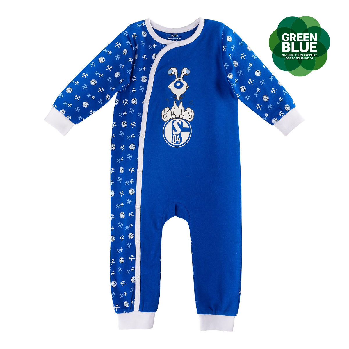 FC Schalke 04 Strampler Königsblau 50-56