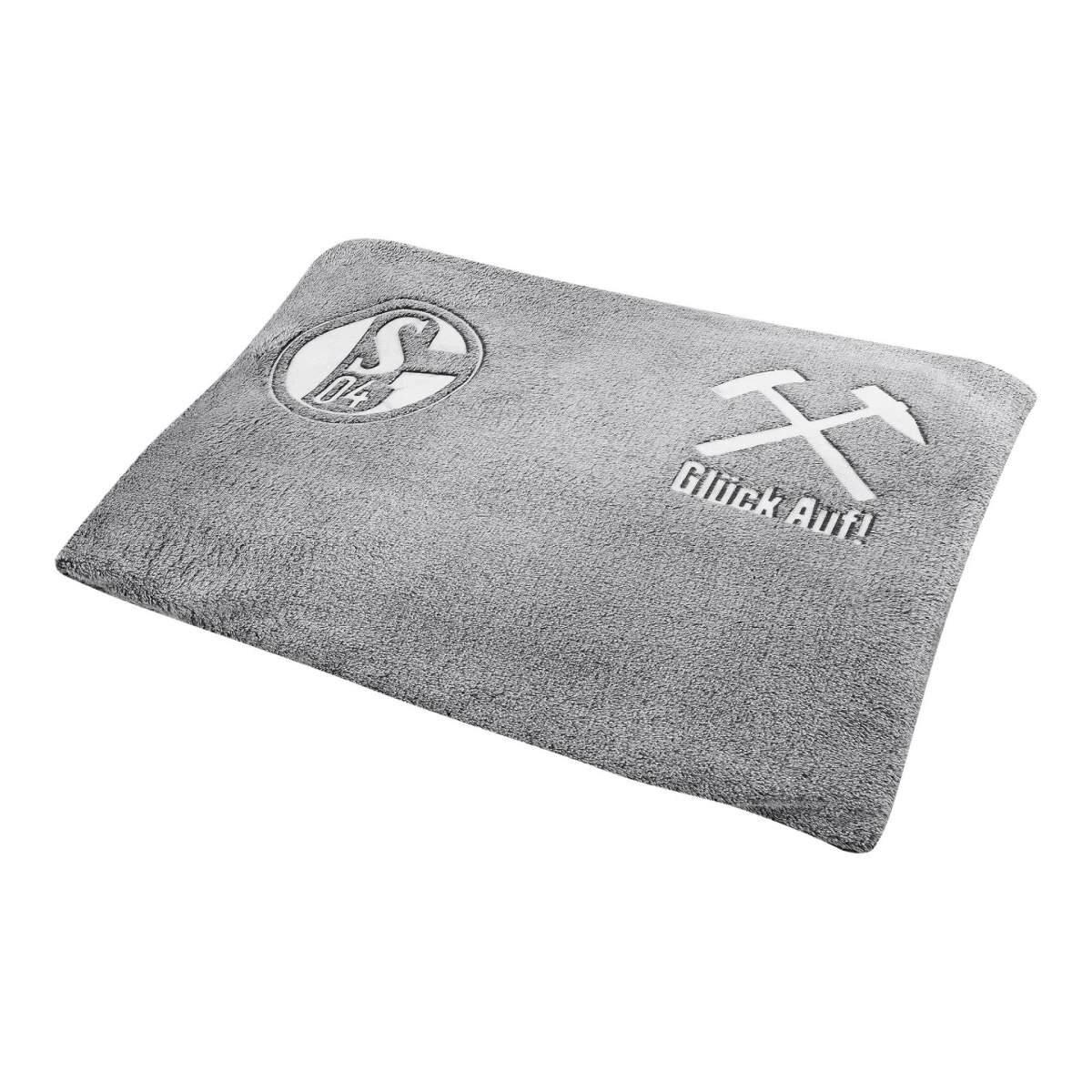 FC Schalke 04 Decke Glow in the Dark Kuscheldecke (150 x 200 cm)