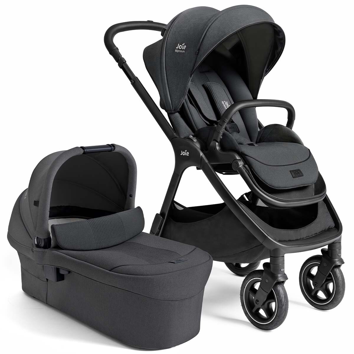 Joie Signature Kinderwagen Finiti mit Babywanne Ramble XL Ebony
