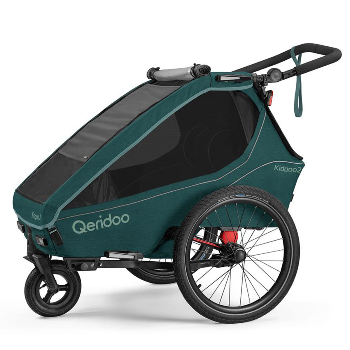 Qeridoo Fahrradanhänger Kidgoo 2 2026 Pacific Blue