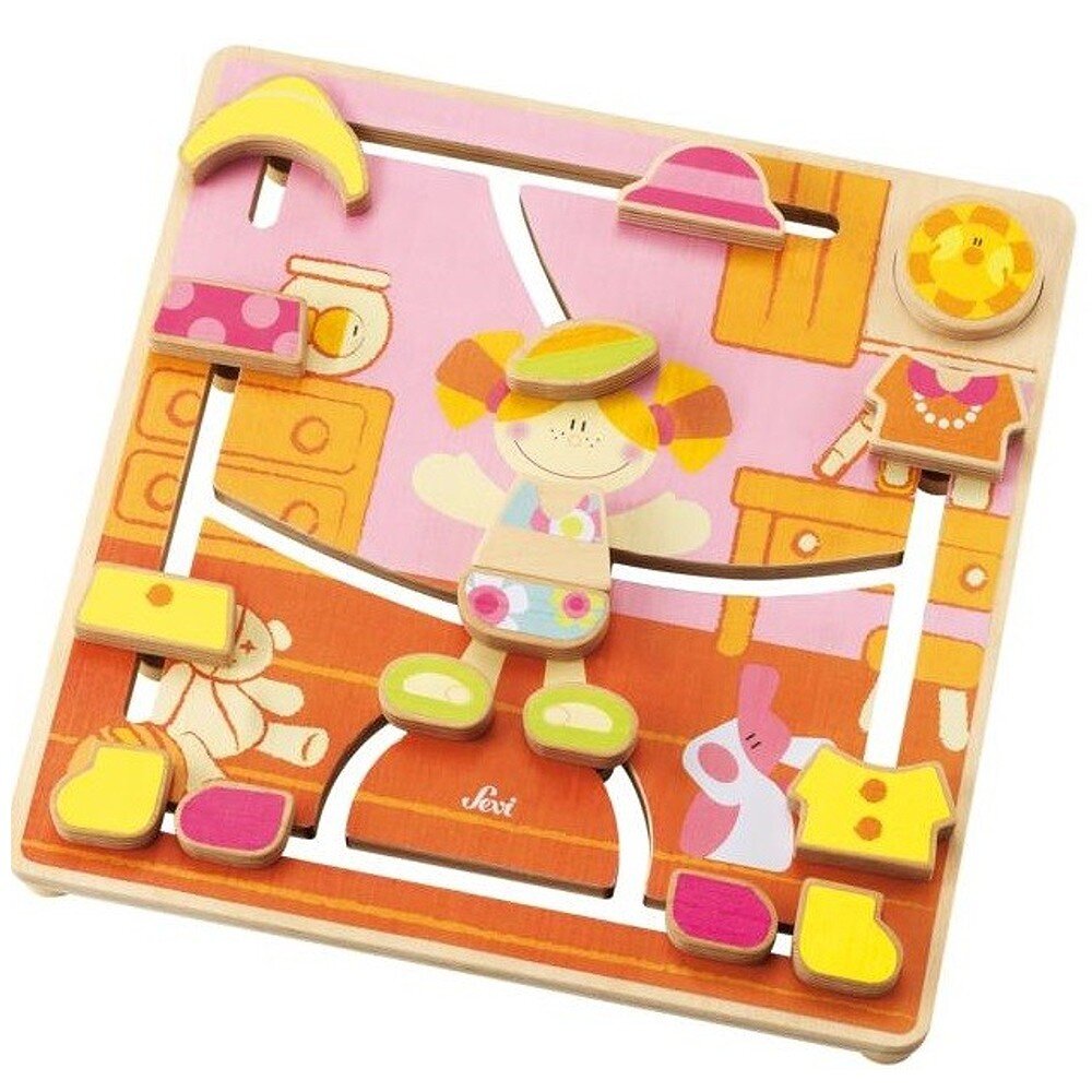 Sevi 82674 Zuordnungsspiel Bekleidung