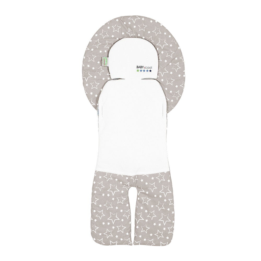 Odenwälder 10108-1192 Babycool Autositz-Auflage Sterne taupe