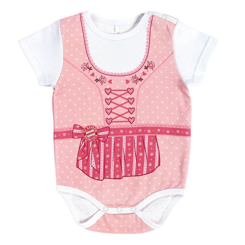 FC Bayern München Baby Body Dirndl 56