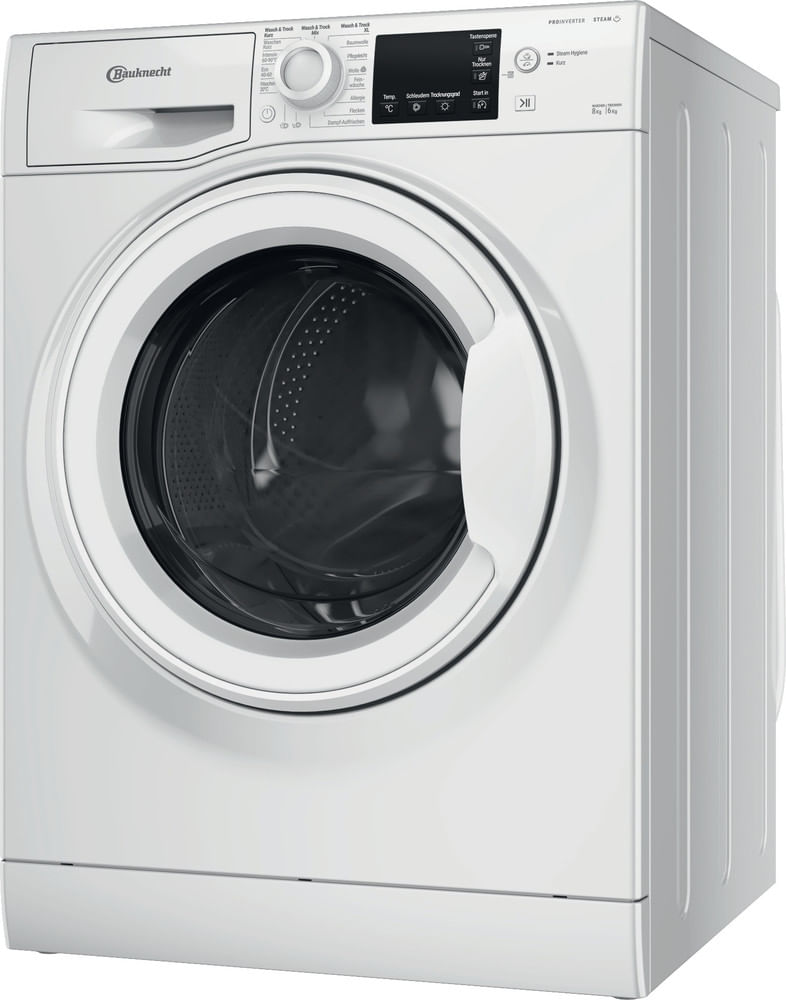 Bauknecht Waschtrockner: 8,0 kg - WT Eco Plus 86 43 N