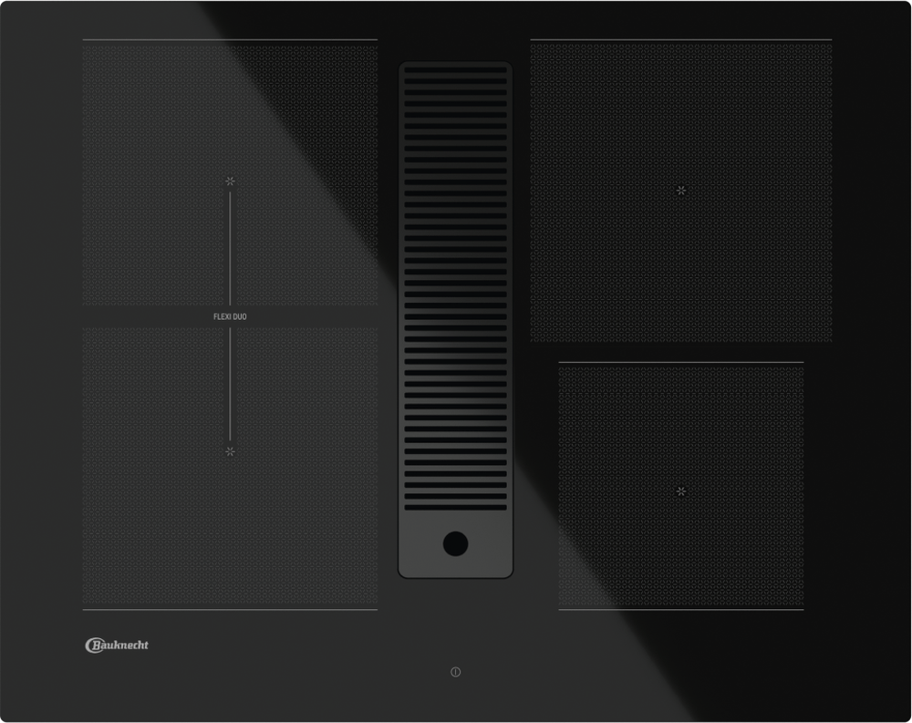 Bauknecht Ceran Kochfeld mit integriertem Dunstabzug mit Induktion - BVH 2065B F KIT