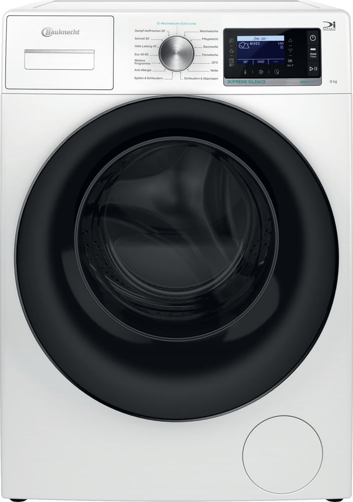 Bauknecht Supreme Silence Frontlader-Waschmaschine: 8,0 kg - B6R 88 SILENCE DE