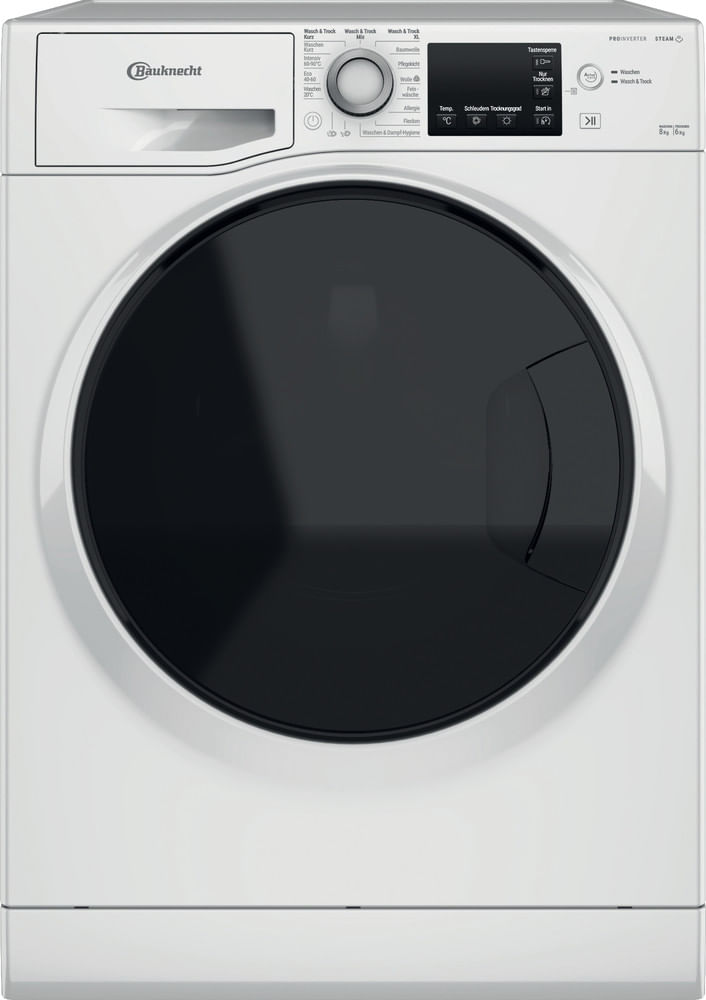 Bauknecht Waschtrockner: 8,0 kg - WATK Sense 86S 41 C