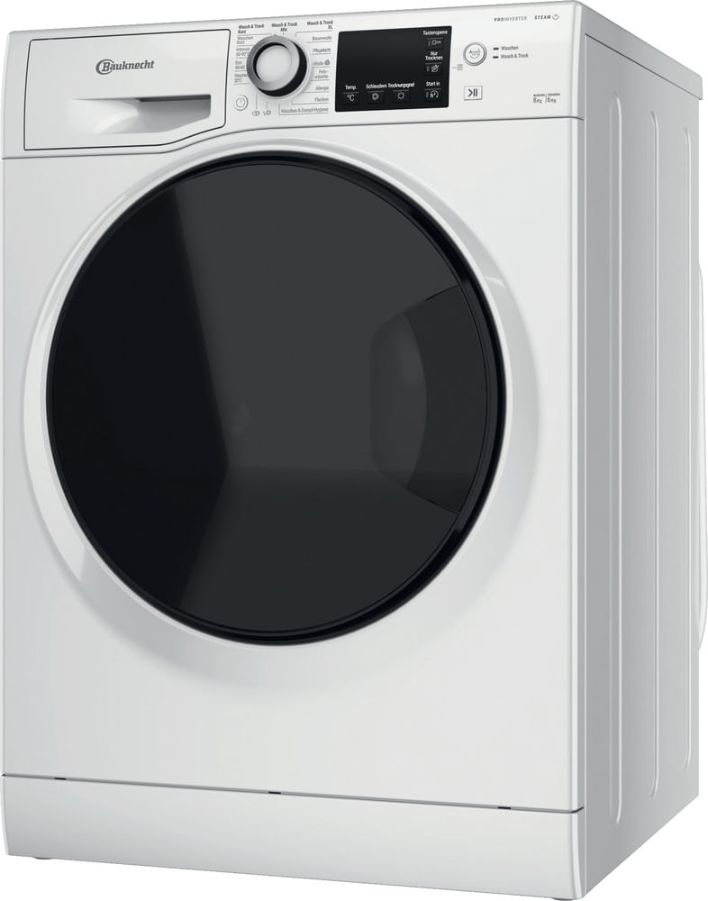 Bauknecht Waschtrockner: 8,0 kg - WATK Sense 86S 41 C