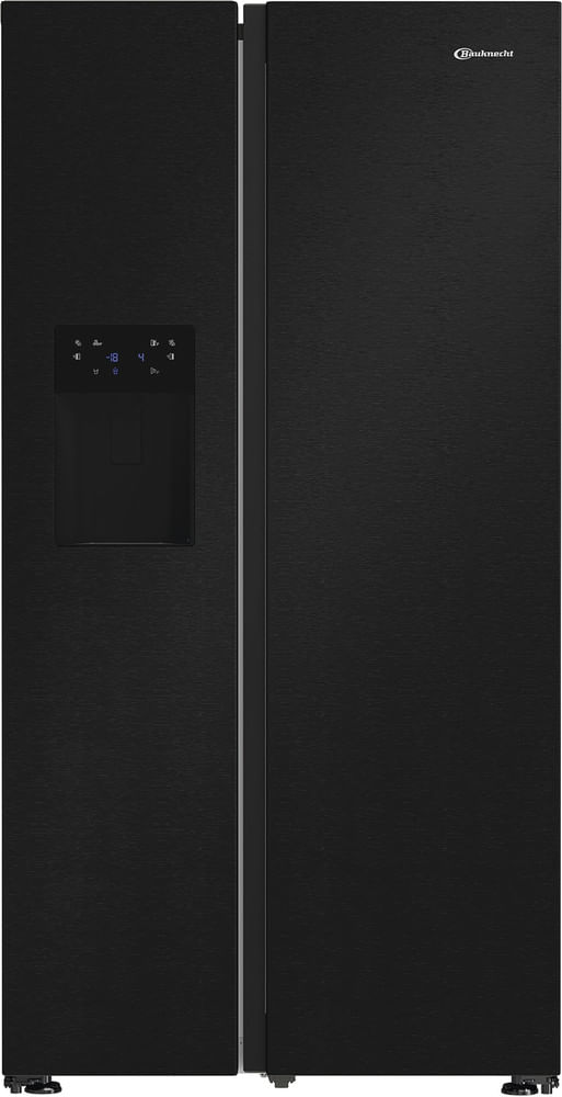 Bauknecht Side by Side amerikanischer Kühlschrank: Farbe Schwarz - SBS IW D90 Black