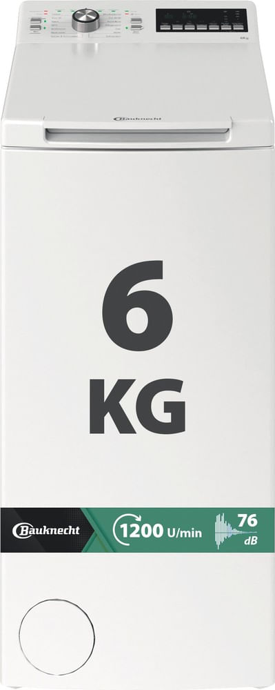 Bauknecht Toplader-Waschmaschine: 6,0 kg - WTL 56313 C