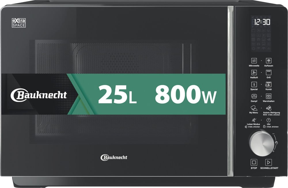 Bauknecht freistehende Mikrowelle: Farbe Schwarz - MF 255 B