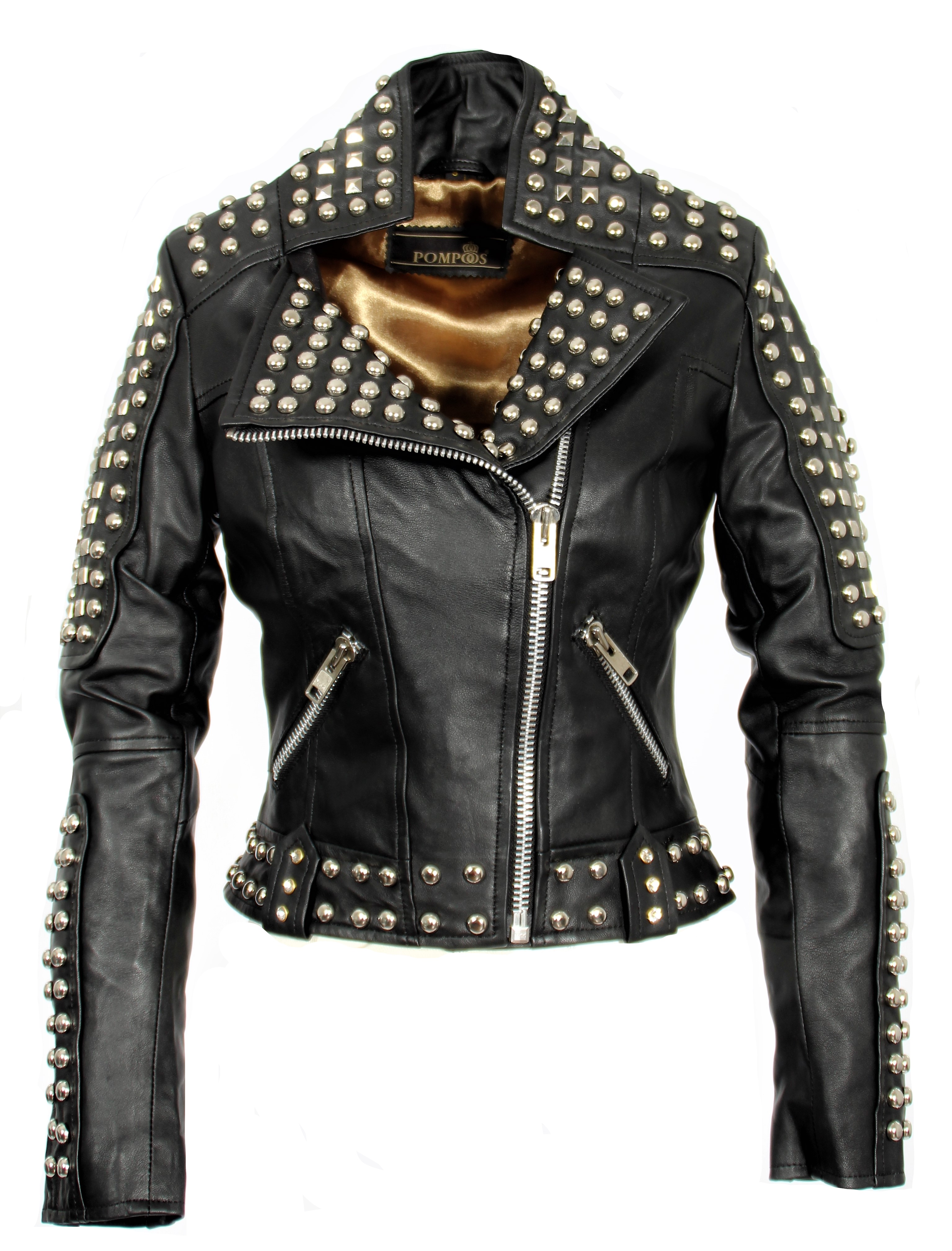 Leder Jacke Pompöös Luxus