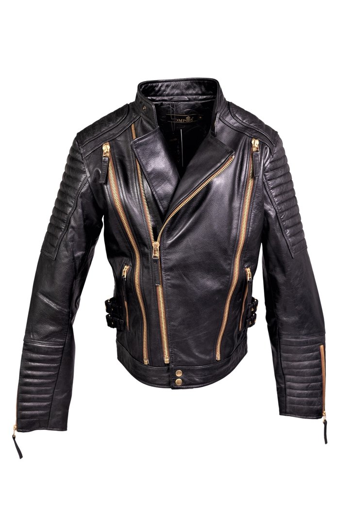 Bikerjacke-Lederjacke aus ECHT-Leder
