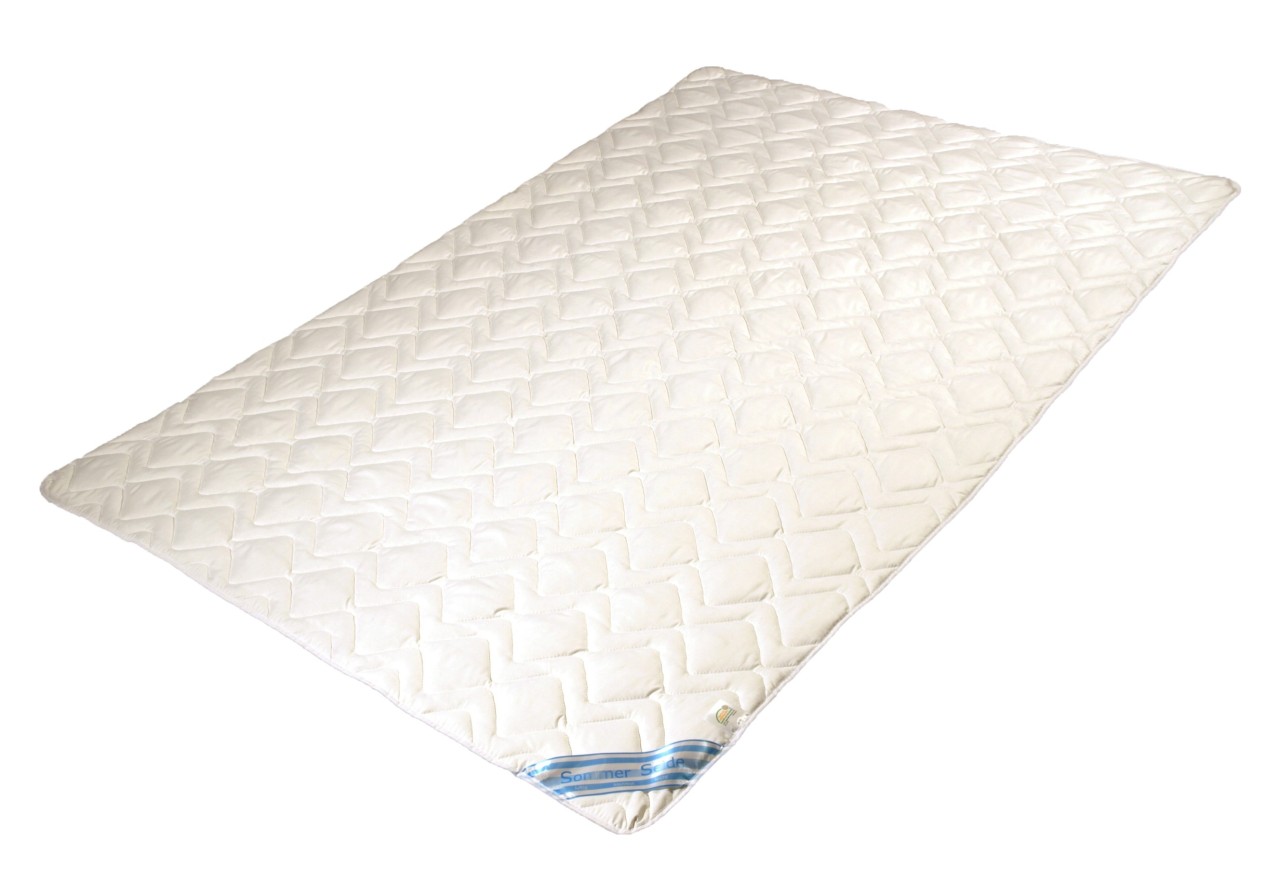 Super softiges Wildseiden Kinder Steppbett Sommerdecke 100x135 cm kochfest MS