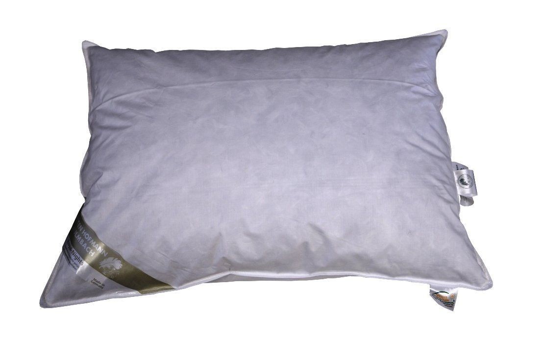 Betten Hofmann Canada Kopfkissen Federkissen 60x80 extra prall dick 30% Daune...
