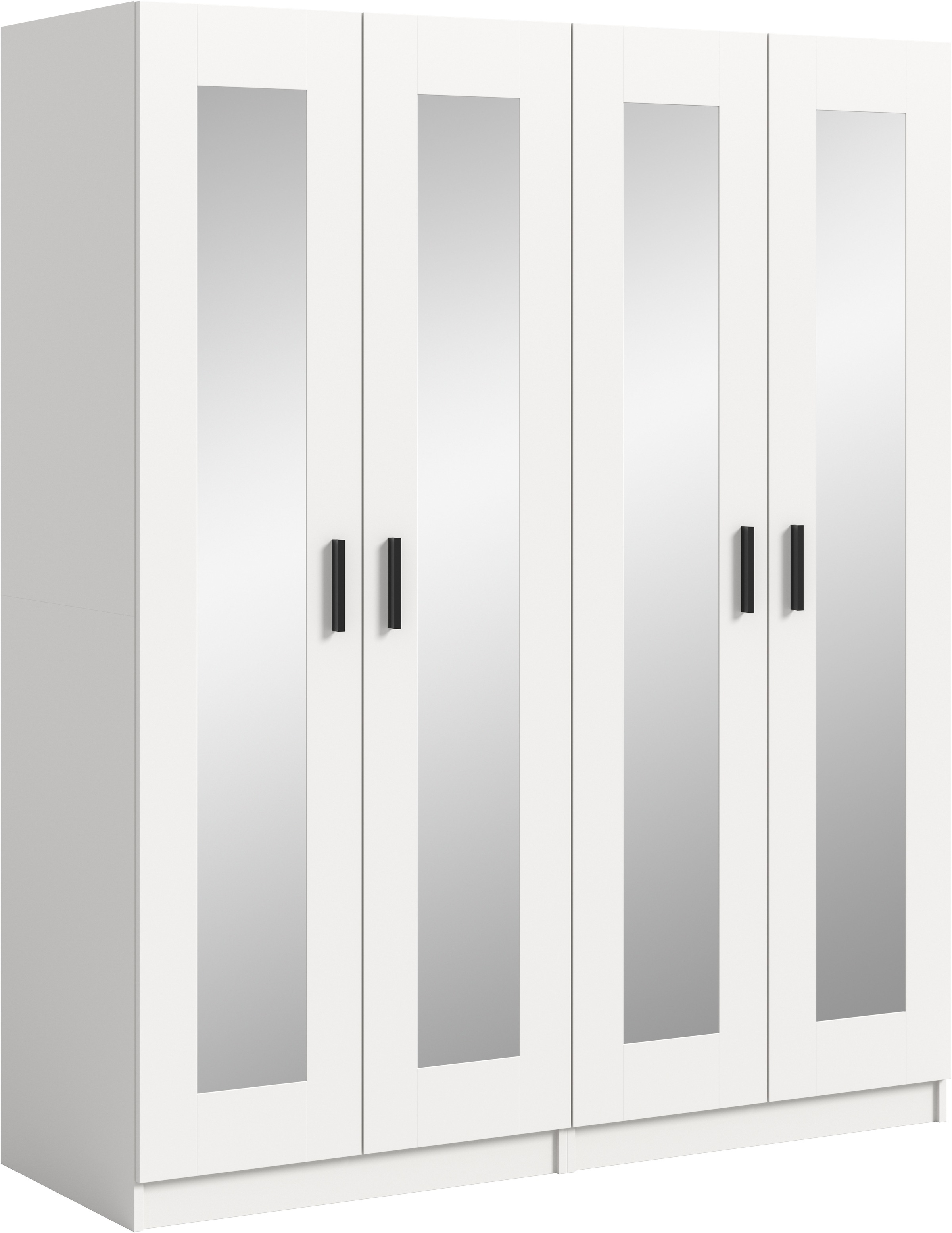 Home affaire Kleiderschrank 'Farmsen, Schlafzimmerschrank, Garderobe, Schrank' Schrank-Kombi, Schlafzimmer, Garderobenschrank, Flur, Set best. aus: 2 Kleiderschränken, individuell platzierbar