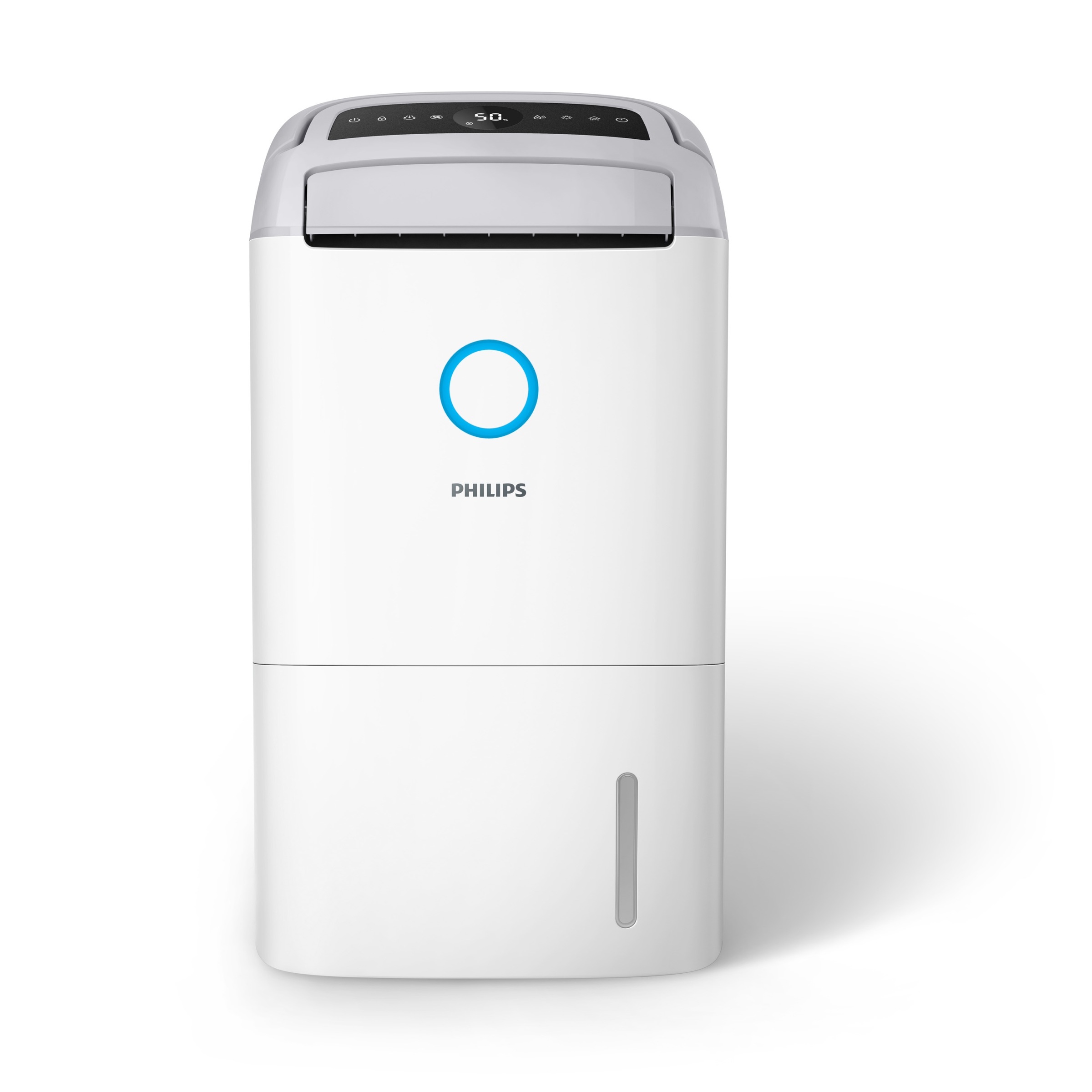 Philips Luftentfeuchter 'u. Luftreiniger DE5305/11 5000 Series, mit Wäschetrockner-Modus' für 137 m³ Räume Entfeuchtung 26,5 l/Tag Tank 4 l 2-Schichten-HEPA-Filtersystem, Luftreinigungsrate 270 m³/h