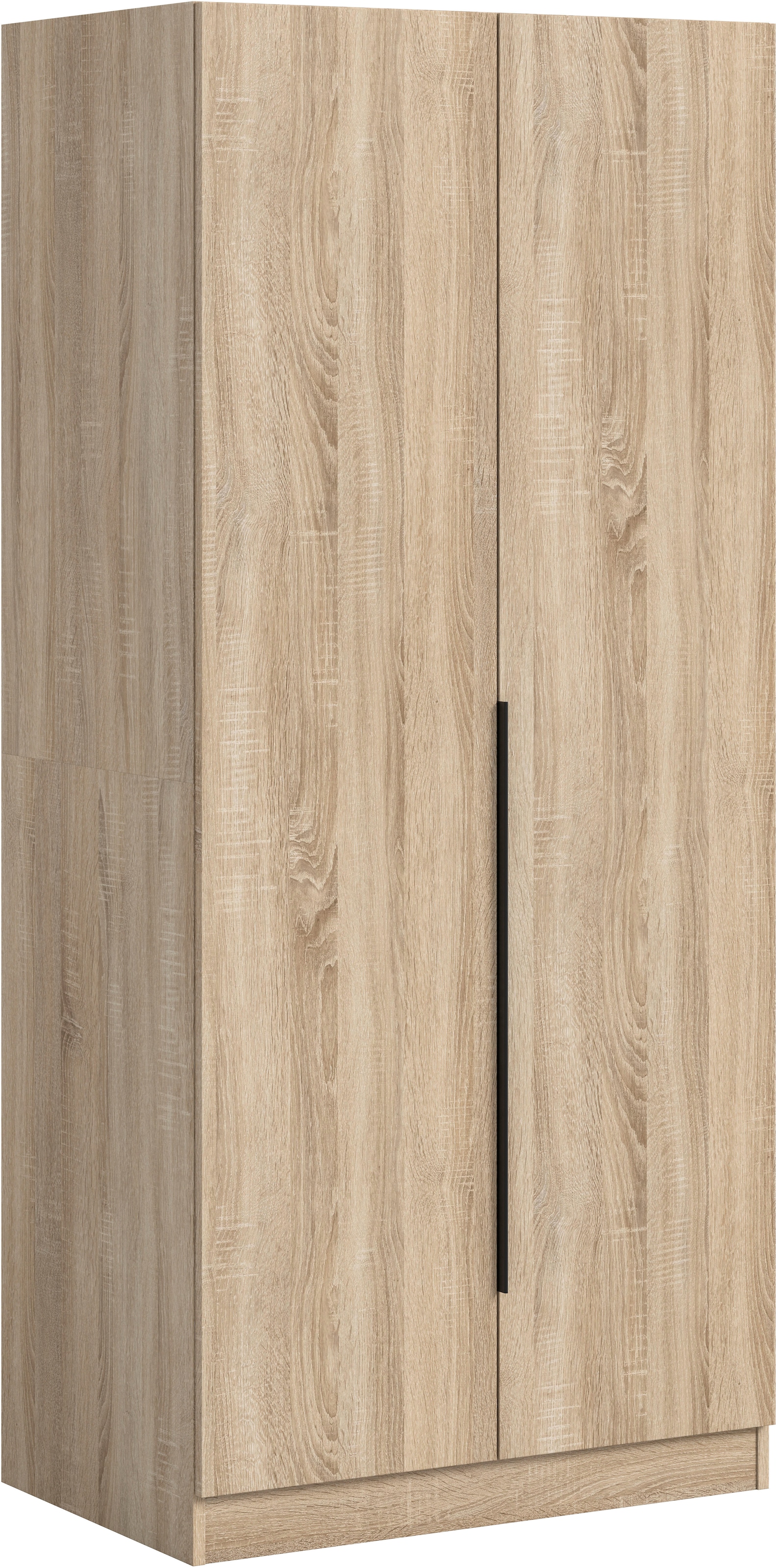 Home affaire Kleiderschrank 'Skarde Schlafzimmerschrank, Garderobe, Schrank, Bestseller' Otto Bestseller Garderobe Schlafzimmerschrank, 1 tlg. Breite: 80 cm, Sonoma Eiche NB, Kleiderstange