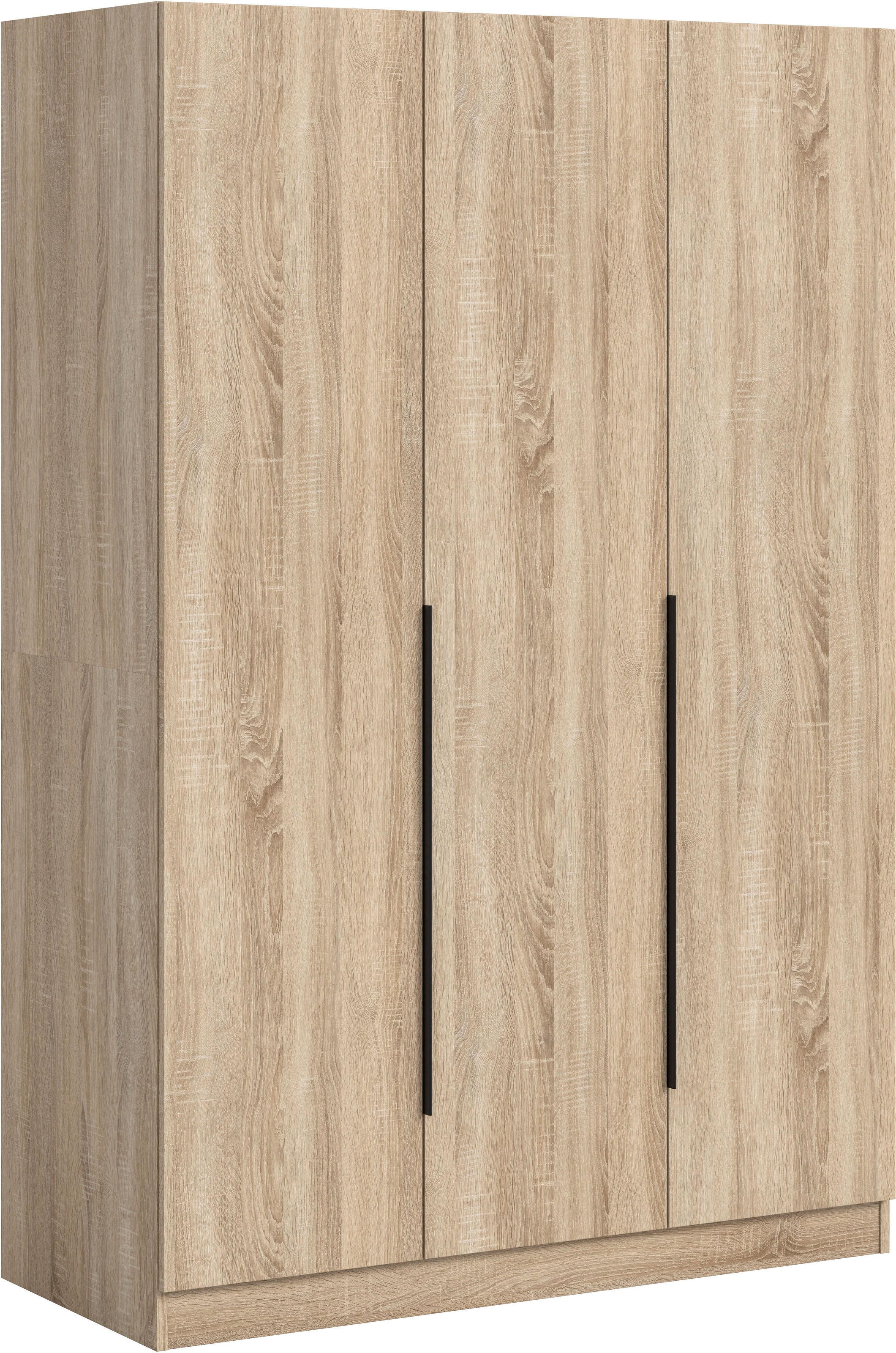 Home affaire Kleiderschrank 'Skarde Schlafzimmerschrank, Garderobe, Schrank' Otto Bestseller Garderobe Schlafzimmerschrank, Breite: 120 cm, eichefarben Kleiderstange und 4 Einlegeböden
