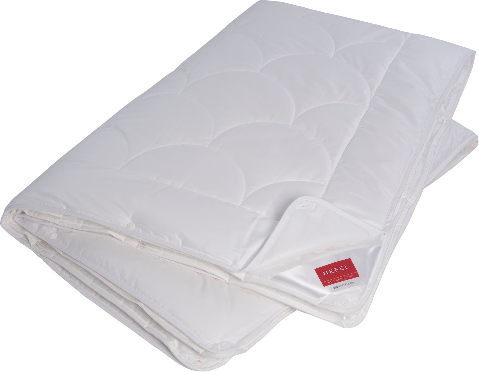 Hefel 4-Jahreszeitenbett 'Edition 101, Bettdecke für Sommer und Winter' 4-Jahreszeiten Füllung 100% Naturfaser TENCEL™ Bezug Baumwolle 1 Stk. tlg. Bettdecke in 135x200 cm, 155x220 cm und weiteren Größen