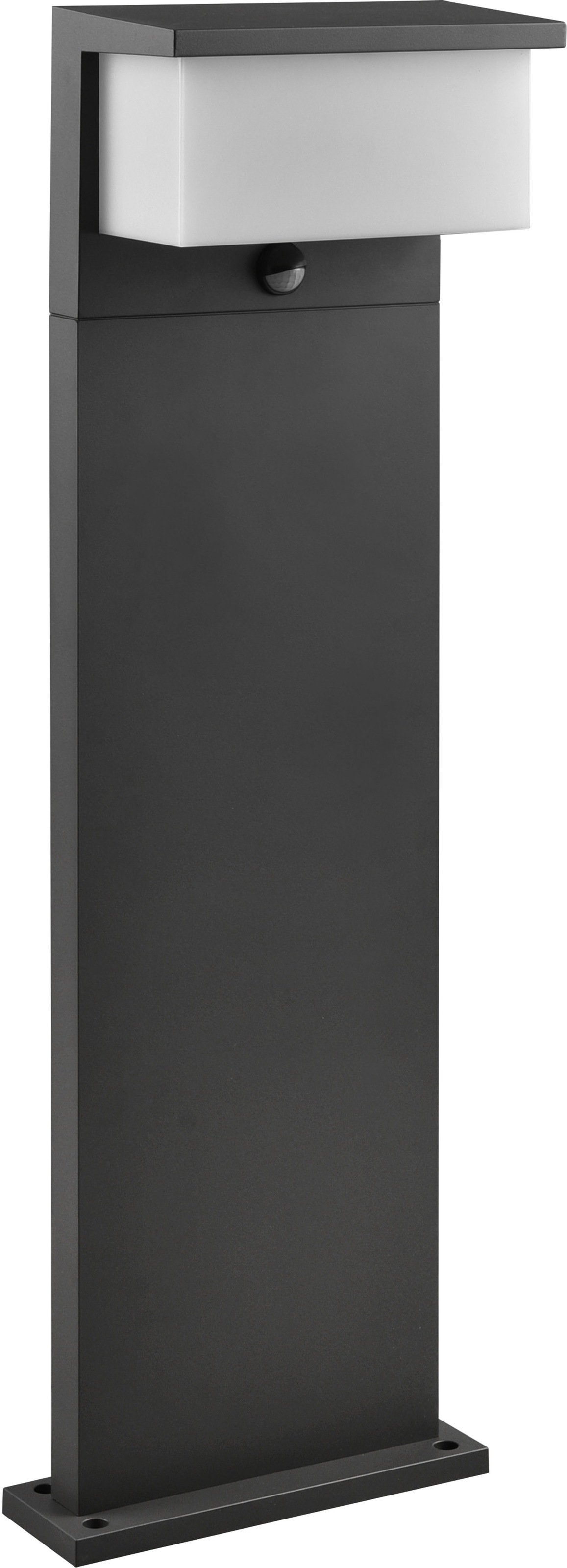 TRIO Leuchten LED Außen-Stehlampe 'NESTOS, LED Outdoor Stehleuchte Garten Höhe 80cm, Bewegungsmelder' LED-Board 1 Stk. Warmweiß LED warmweiß 3000K, 1300 Lumen, IP54 Pollerleuchte Terrasse Garten