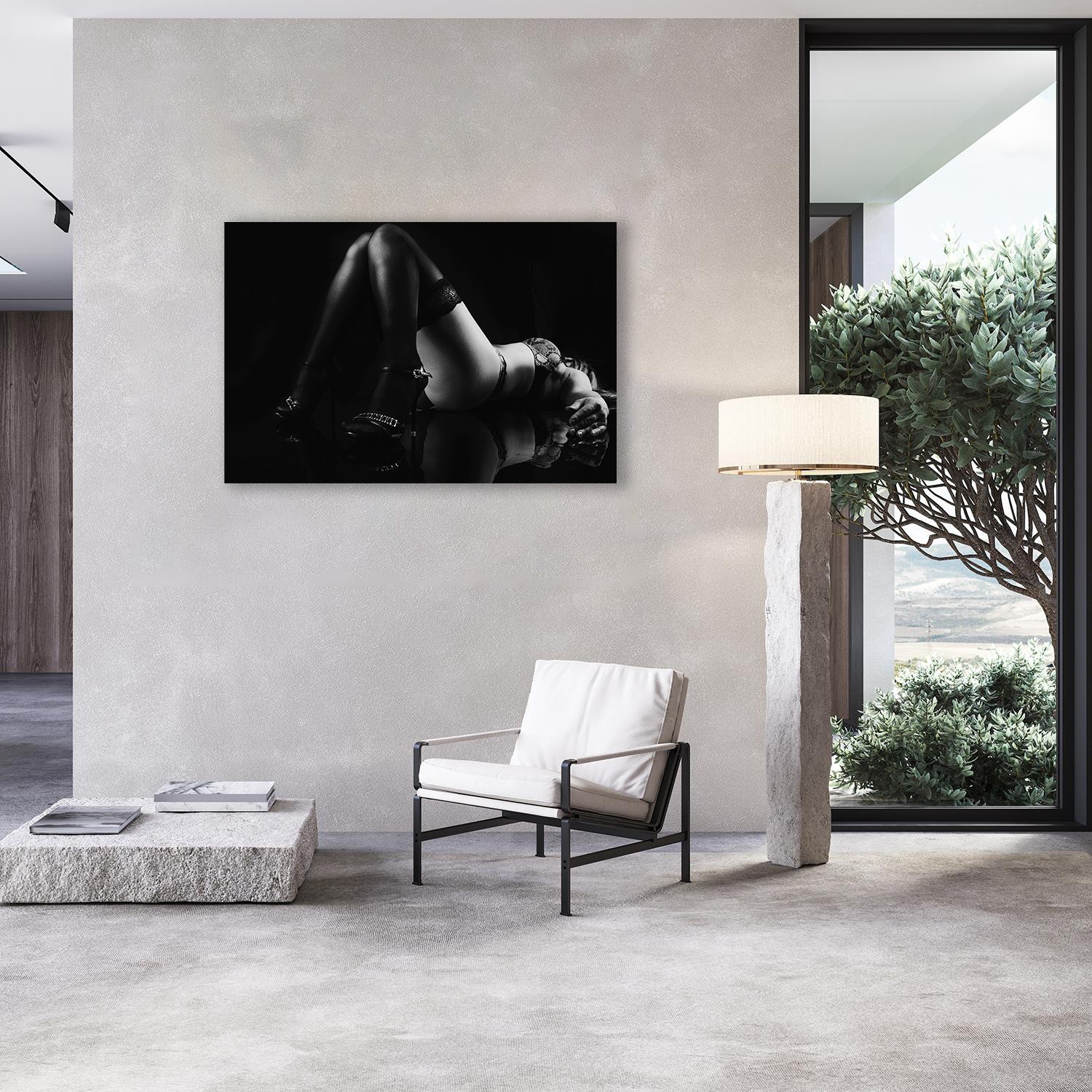 queence Alu-Dibond-Druck 'Frau in erotischen Dessous und High Heels' Bilder von Frauen Erotische Bilder Frau Körper Modern Personen 1 Stk. tlg. Erotische Fotokunst in Galeriequalität inkl. Aufhängesystem